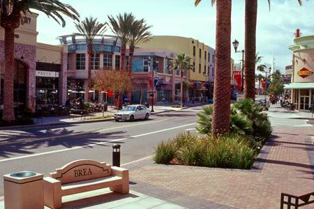 Brea downtown