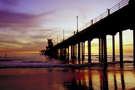 Orange county pier