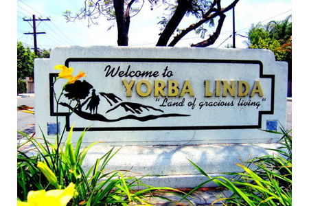 Yorba Linda Sign