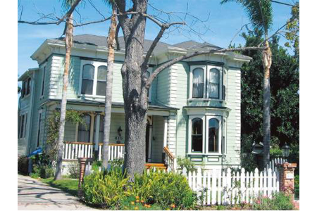 Tustin old town italianate home