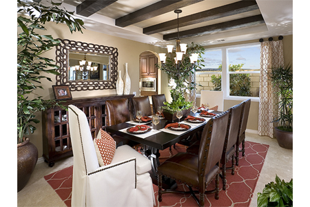 Lemon grass fountain valley plan 2 dining room