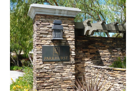 Parkhurst Fullerton sign