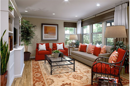 Cambria Stonegate family room