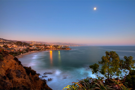 laguna beach dusk