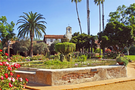 san juan capistrano mision grounds